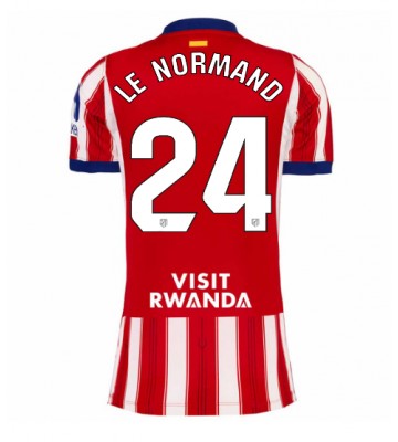 Atletico Madrid Robin Le Normand #24 Hjemmebanetrøje Dame 2026-27 Kortærmet